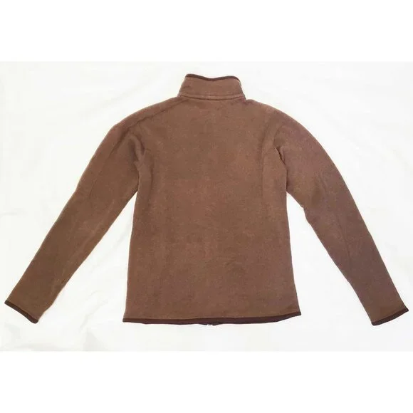 Patagonia Women's Better Sweater Jacket Fleece Sable Brown M - Picture 3 of 6
